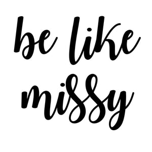 Be Like Missy logo