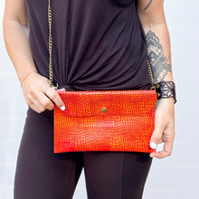 Mini Crossbody - Cayenne Snake