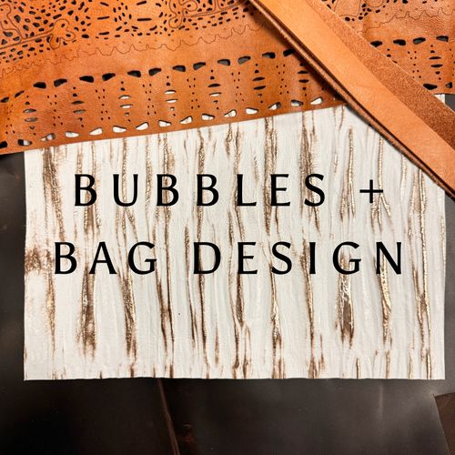 Bubbles + Bag Design Booking