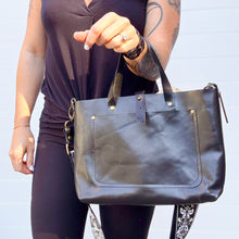 Go Everywhere Handled Crossbody Bag - Black