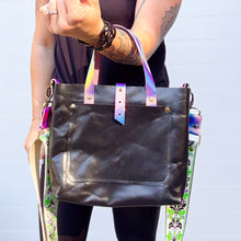 Go Everywhere Handled - MINI - Black + Iridescent - Crossbody Bag
