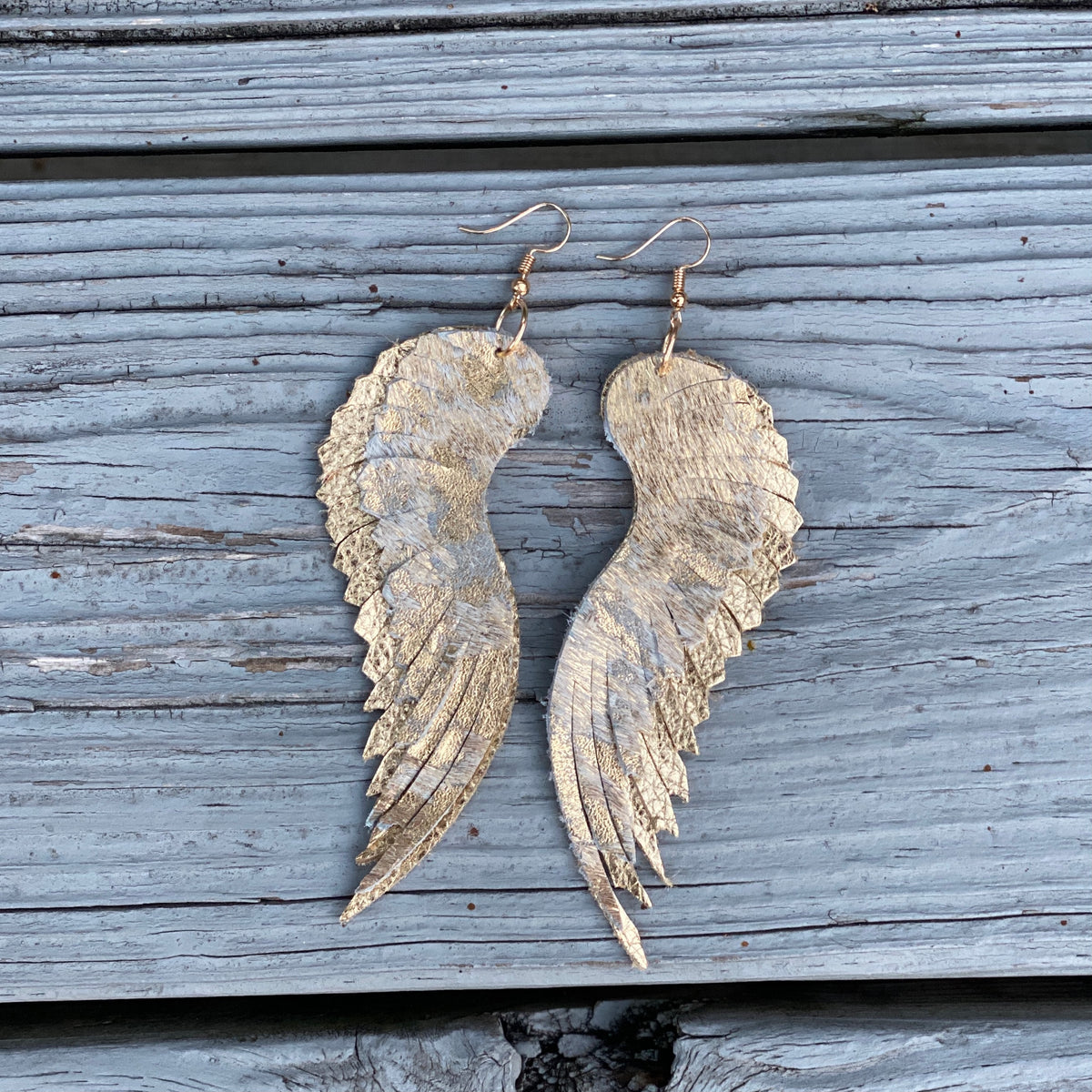 Wings Earrings Gold