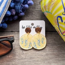 Italian Summer - Crawfish Earrings