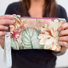 Mini Zippered Floral Bag