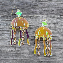Jellyfish Earrings - Iridescent