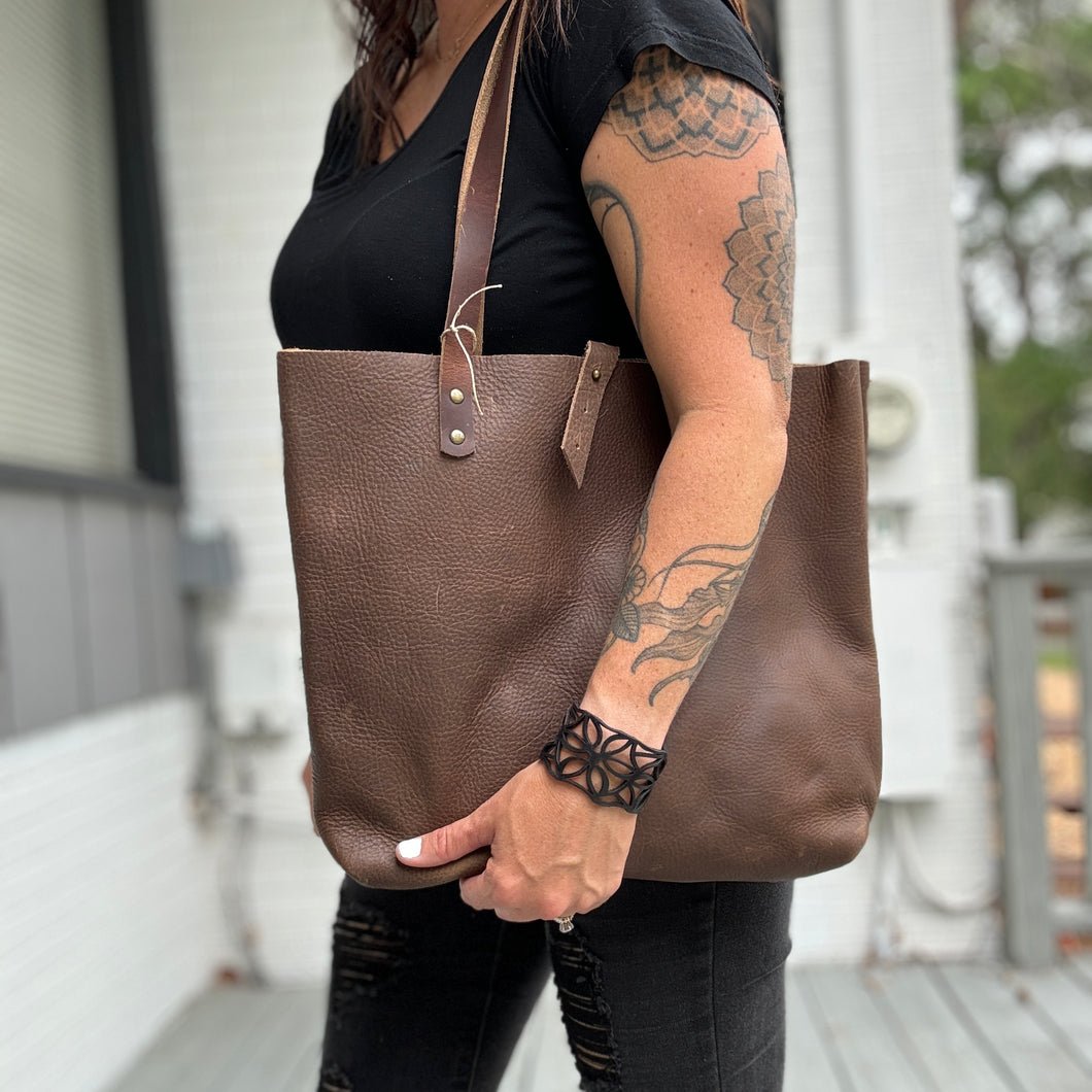 Tall Tote - Mocha