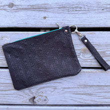 Large Zippered Wristlet - Green Snake