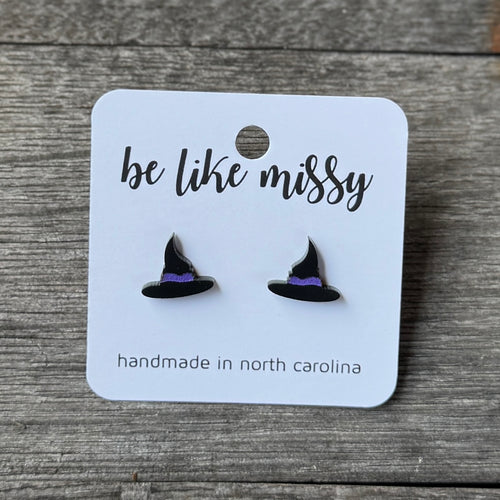 Halloween Studs - Witch Studs