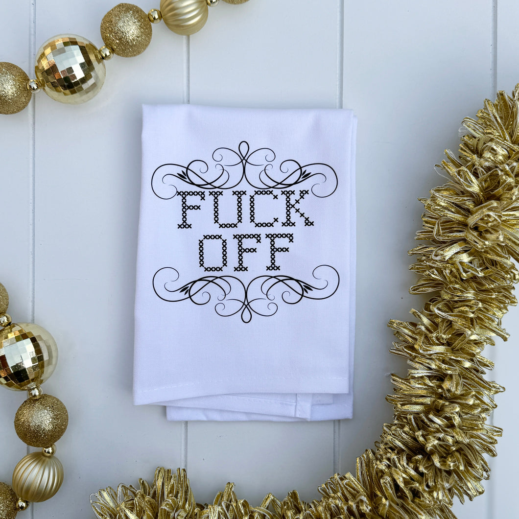 Tea Towel - Fuck Off