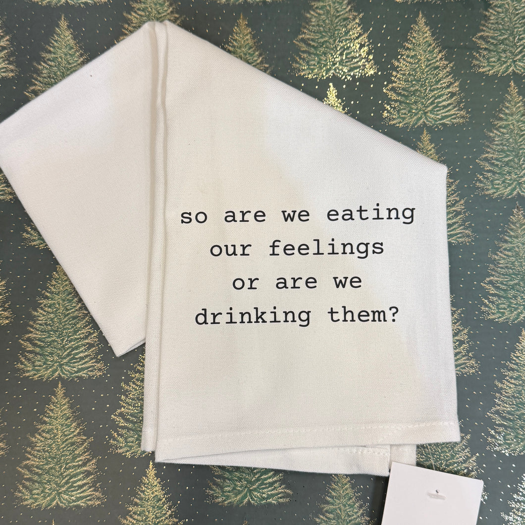 Tea Towel - Feelings