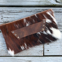 [raleigh leather] Clutch - Tricolor