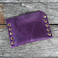 Card Wallet - Purple + Gold