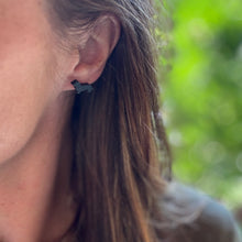 Willy - Dachshund Stud Earrings - Black