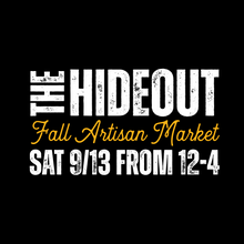 The Hideout Artisan Market Vendor Fees