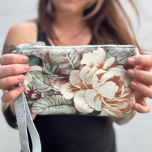 Mini Zippered Floral Bag