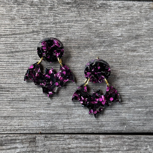 Bat Earrings