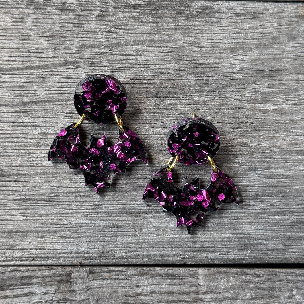 Bat Earrings