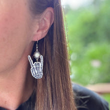 Rock On - Punk Skeleton Earrings