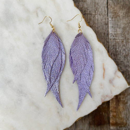 Wings of an Angel - Small - Metallic Lilac