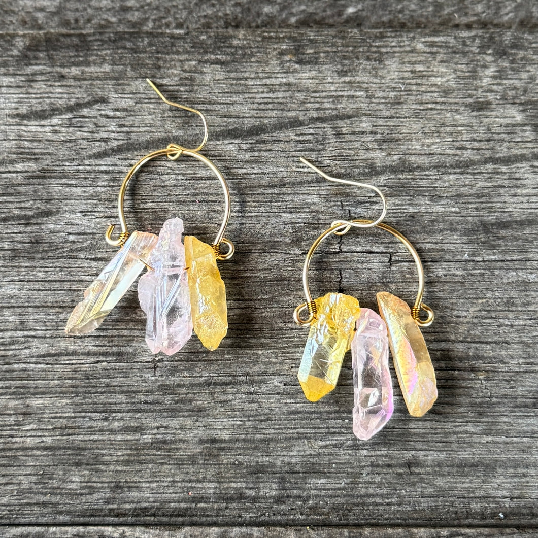 VIBES - Quartz Earrings