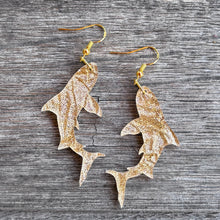 Nurse Shark Earrings - Champagne