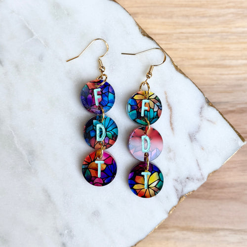 FDT dangles - acrylic - starts shipping 7/8