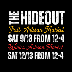 The Hideout Artisan Market Vendor Fees