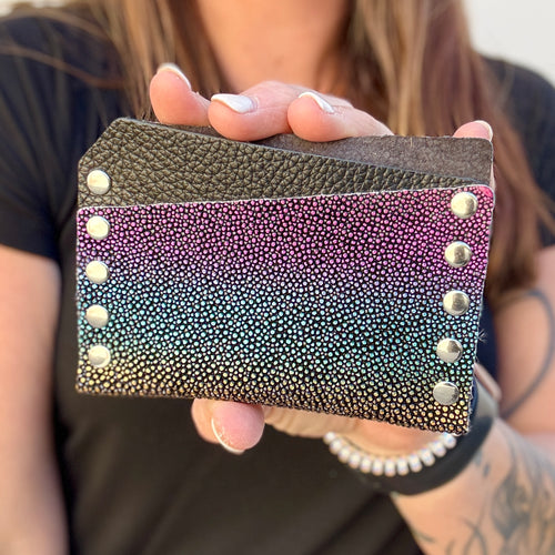 Card Wallet - Rainbow Stingray - 3