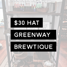 leather patch hat - BREWtique