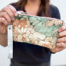 Mini Zippered Floral Bag