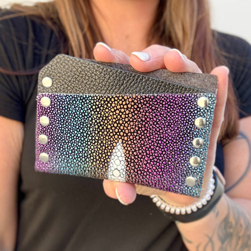 Card Wallet - Rainbow Stingray - 2