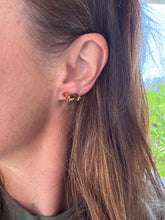 Willy - Dachshund Stud Earrings - Tiger
