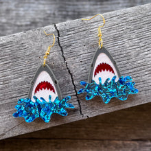 Bruce - Jaws Shark Earrings