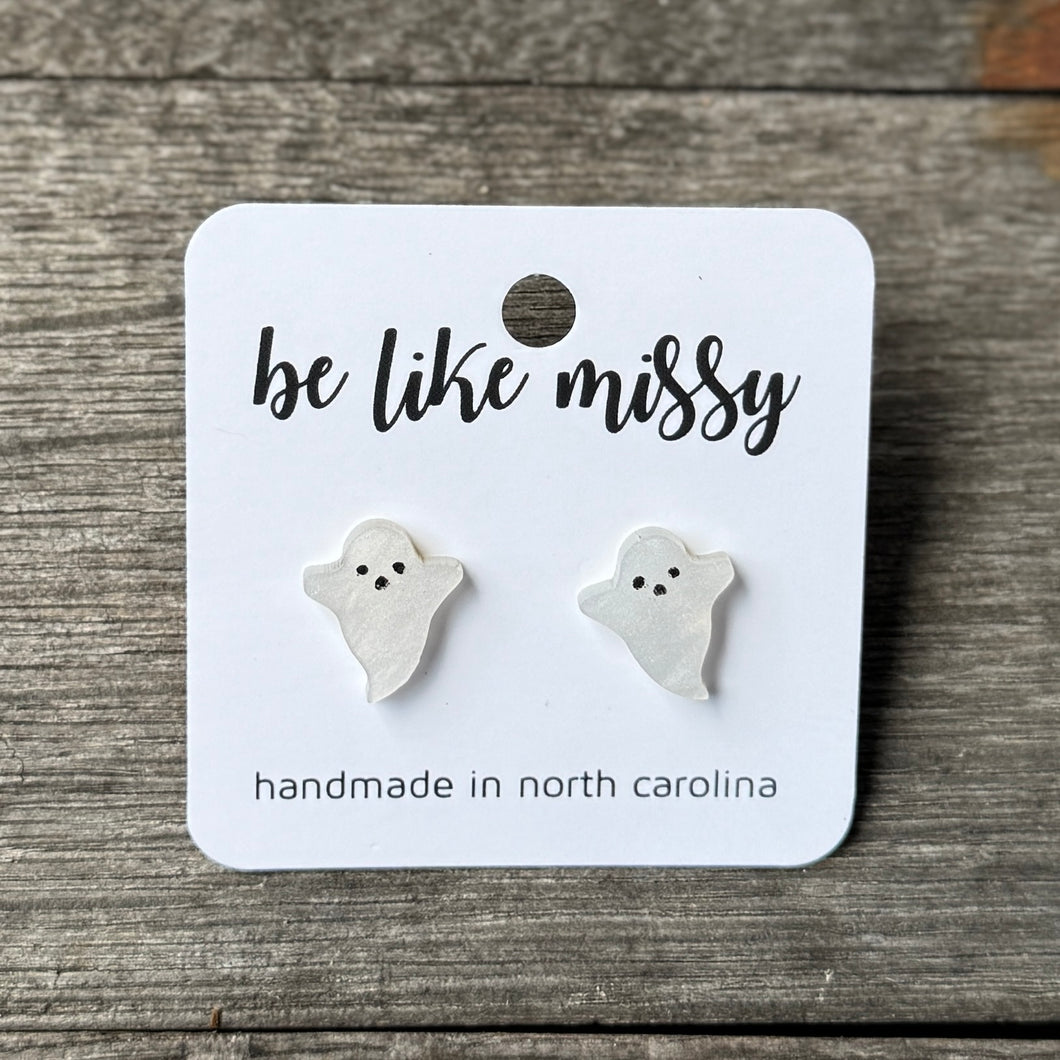 Halloween Studs - Ghosts