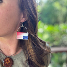 Everything is Fine - American Flag Earrings