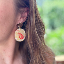 Italian Summer - Shrimp Earrings