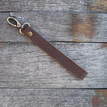Leather Key Fob - Caramel