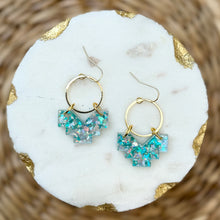 Stella Mini - Ice Blue - Acrylic Earrings