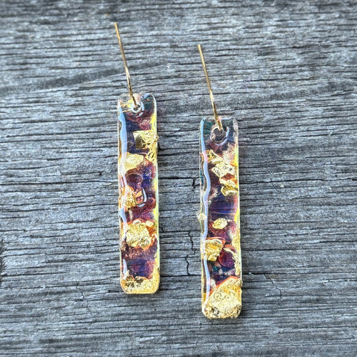 Opalite Bars - Acrylic Earrings