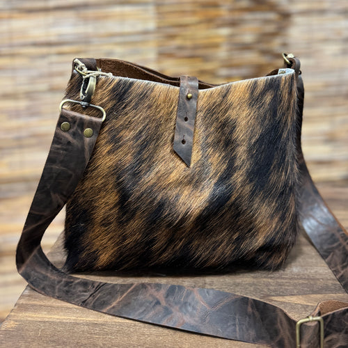 Bucket Crossbody - Brindle