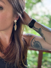Rainbow Trout Fish Earrings