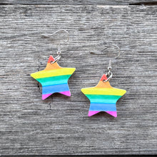 Little Stars -Rainbow Pride Earrings