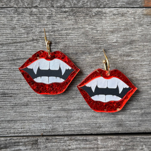 Rocky - Spicy Lip Statement Earrings