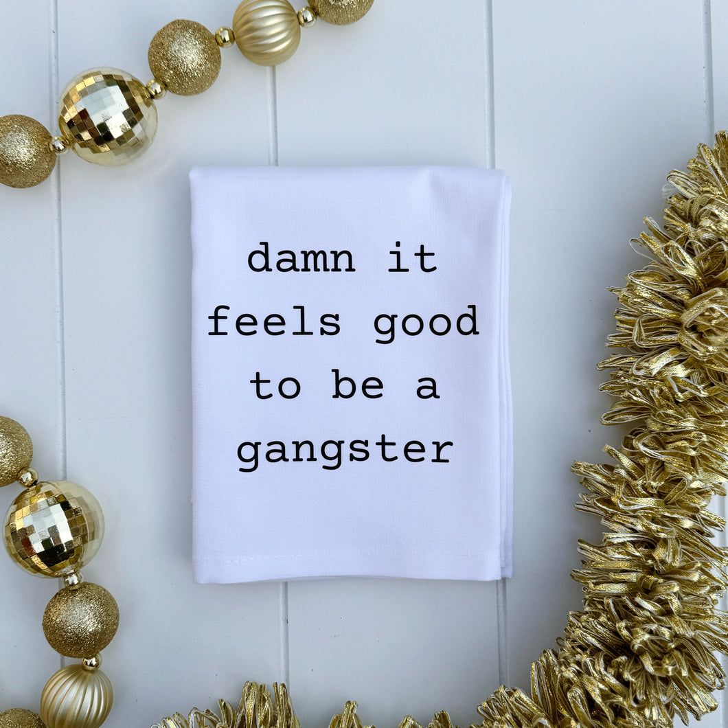 Tea Towel - Gangster