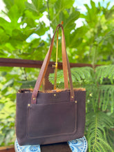 Mini Tote - Brindle Cowhide