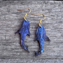 Whale Shark Earrings - Galaxy