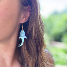 Whale Shark Earrings - Galaxy