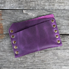 Card Wallet - Purple + Gold