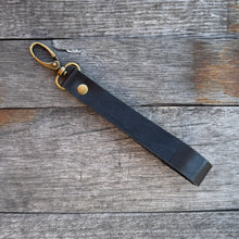 Leather Key Fob - Black
