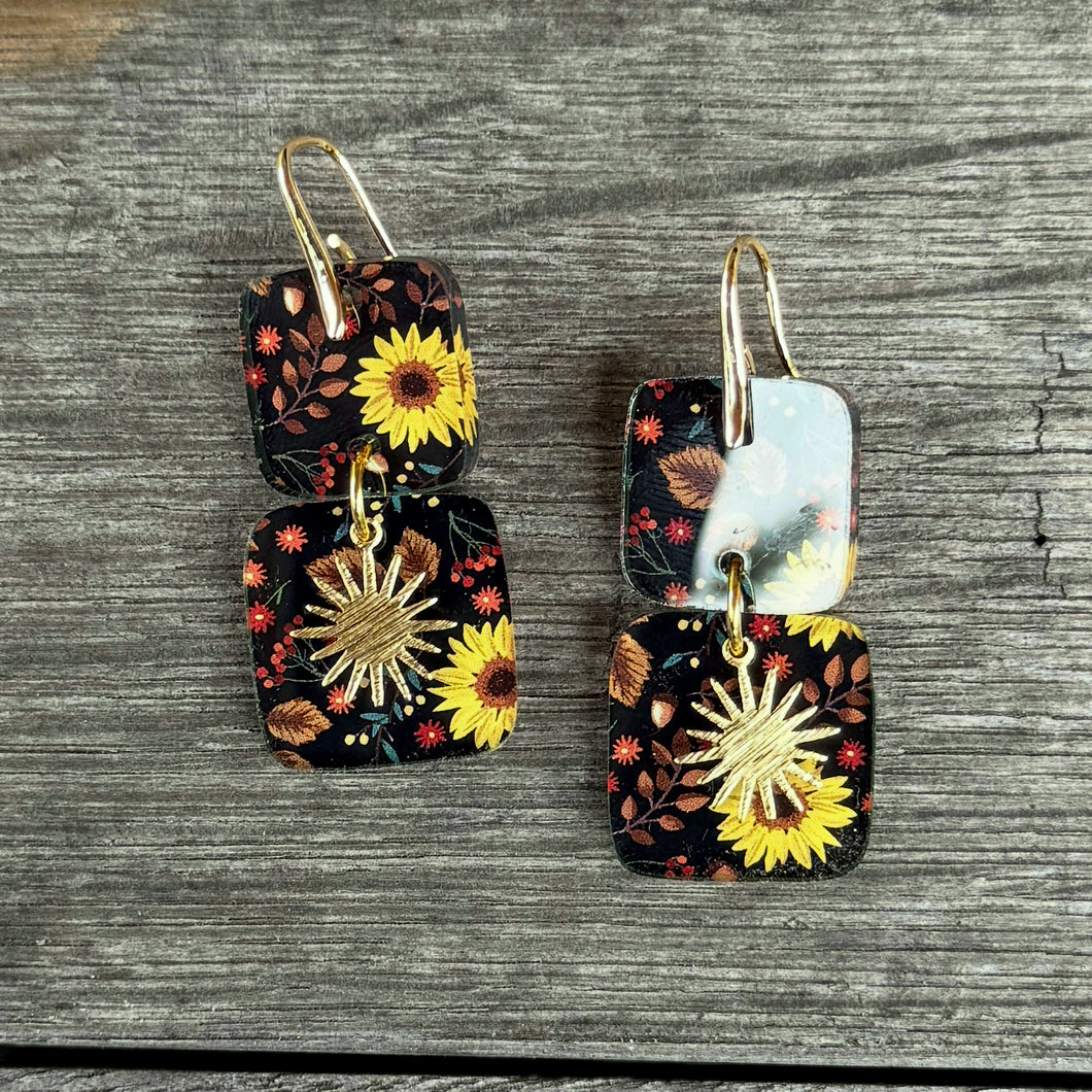 Mini Stacks - Fall Sunflowers